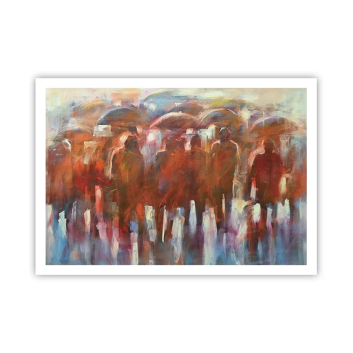 Poster - Equal in Rain and Fog - 100x70 cm