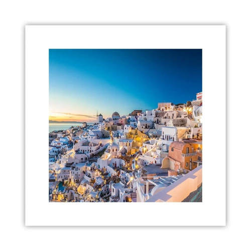 Poster - Essence of Greekness - 30x30 cm