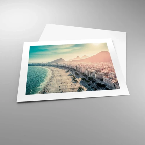 Poster - Eternal Holiday in Rio - 50x40 cm