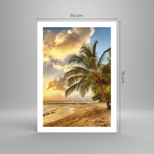 Poster - Eternal Summer, Always Holidays - 50x70 cm