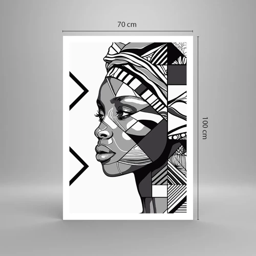 Poster - Ethnic Portrait - 70x100 cm