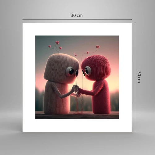 Poster - Everyone Is Allowed to Love - 30x30 cm