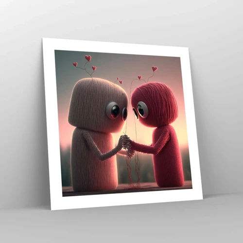 Poster - Everyone Is Allowed to Love - 50x50 cm