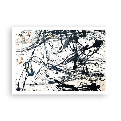 Poster - Expressionist Abstract - 100x70 cm