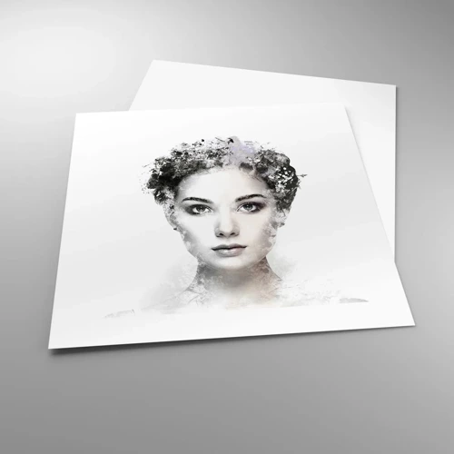 Poster - Extremely Stylish Portrait - 40x40 cm