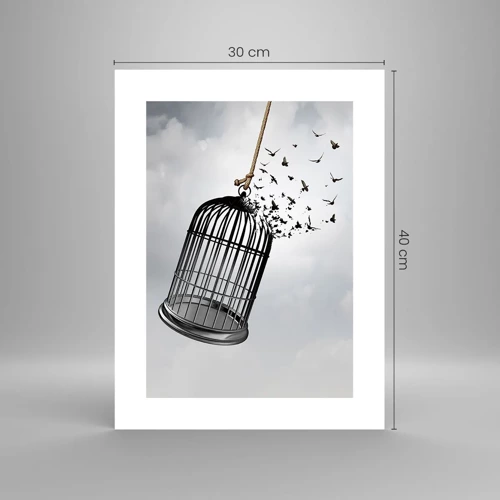 Poster - Faith…Hope…Freedom! - 30x40 cm