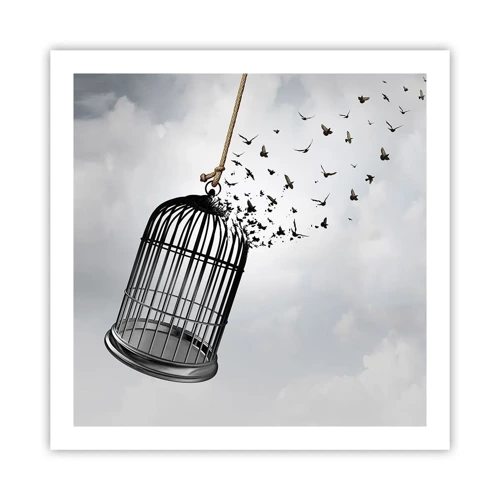 Poster - Faith…Hope…Freedom! - 60x60 cm