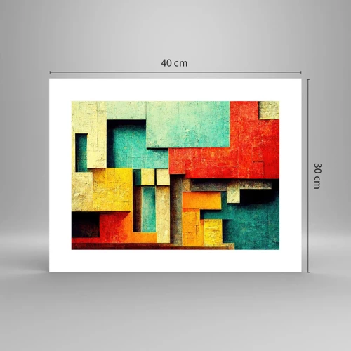 Poster - Festival of Right Angles - 40x30 cm