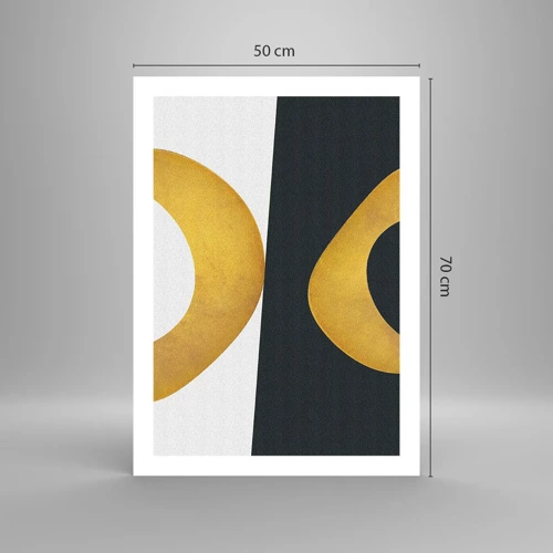 Poster - First Of All: Gold - 50x70 cm