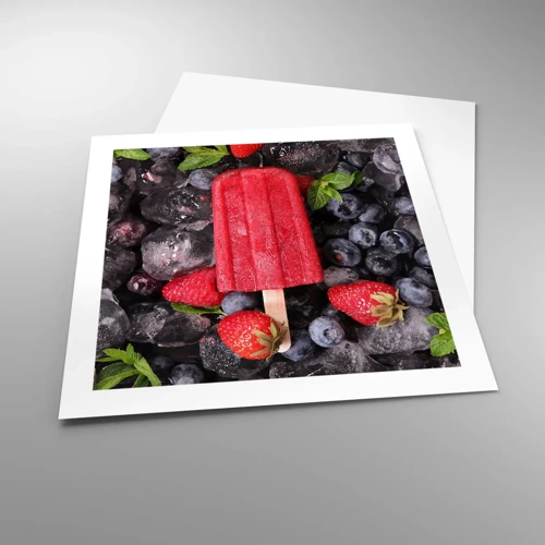 Poster - Flavour of Hot Summer - 50x50 cm