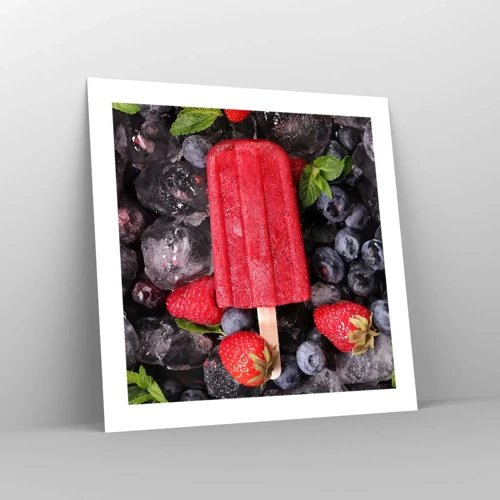 Poster - Flavour of Hot Summer - 50x50 cm