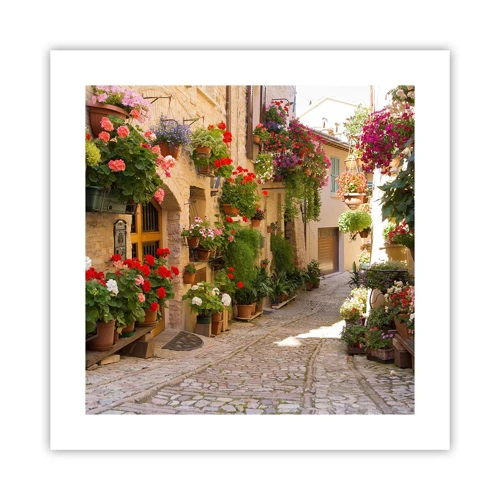 Poster - Flood of Flowers - 40x40 cm