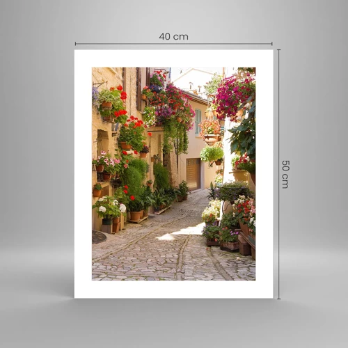 Poster - Flood of Flowers - 40x50 cm