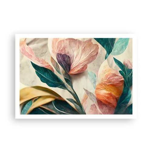 Poster - Flowers of Southern Islands - 100x70 cm