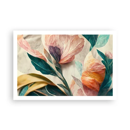 Poster - Flowers of Southern Islands - 91x61 cm