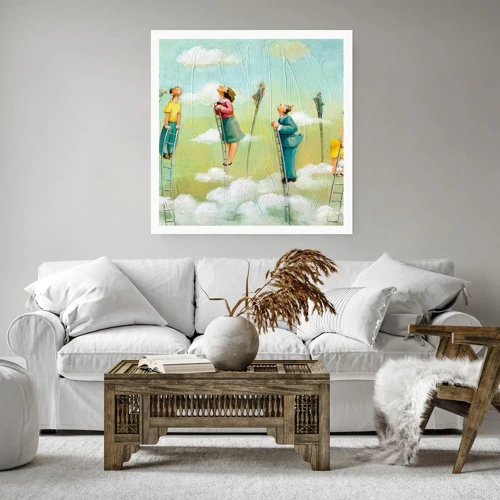 Poster - Following the Dream - 40x40 cm