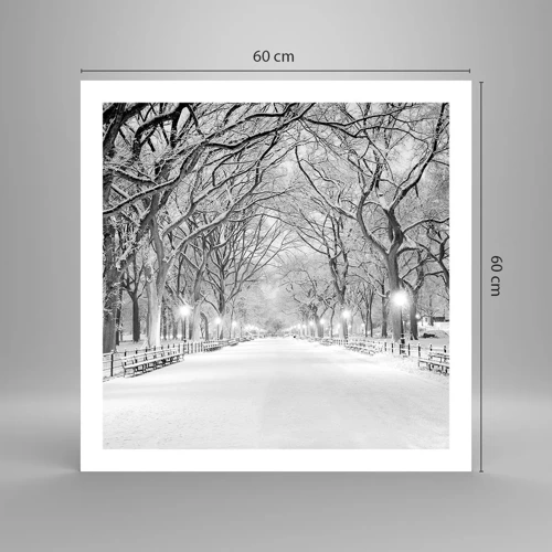 Poster - Four Seasons: Winter - 60x60 cm