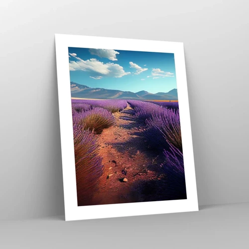 Poster - Fragrant Fields - 40x50 cm