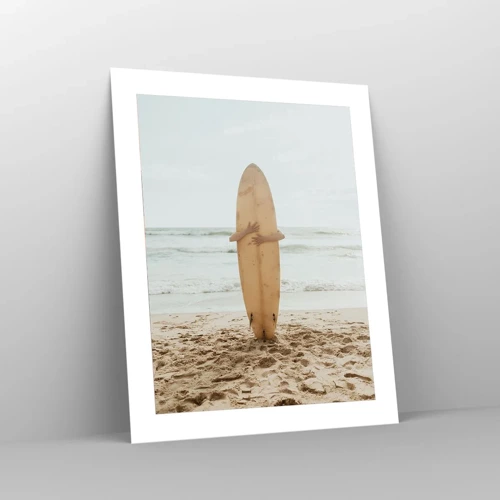 Poster - From Love for the Waves - 40x50 cm