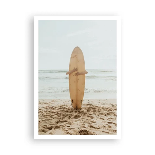 Poster - From Love for the Waves - 70x100 cm