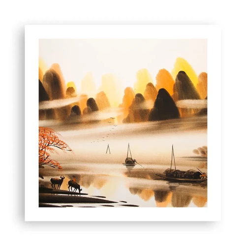 Poster - Further than Far East - 50x50 cm