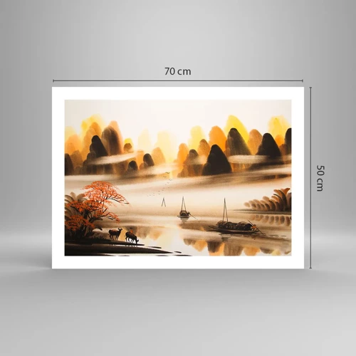 Poster - Further than Far East - 70x50 cm