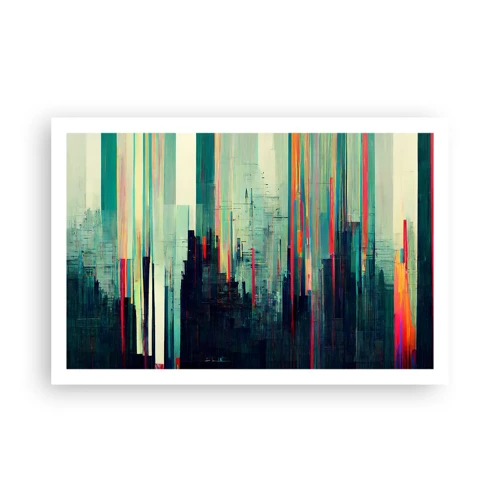 Poster - Futuristic City - 91x61 cm