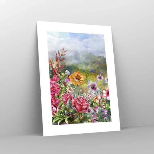 Poster - Garden which Went Crazy - 30x40 cm