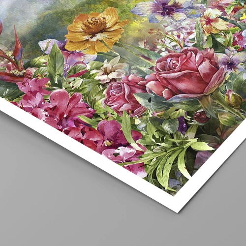 Poster - Garden which Went Crazy - 30x40 cm