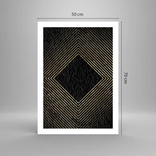Poster - Geometry Glamour Style - 50x70 cm