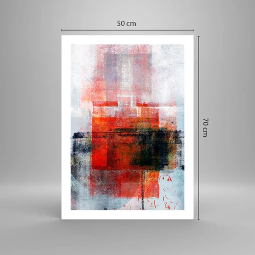 Poster - Glowing Composition - 50x70 cm