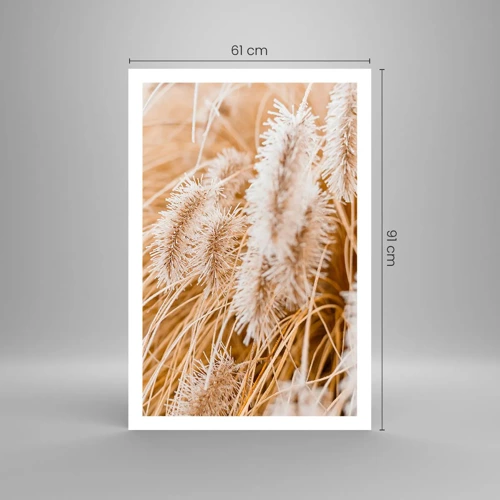 Poster - Golden Rustling of Grass - 61x91 cm