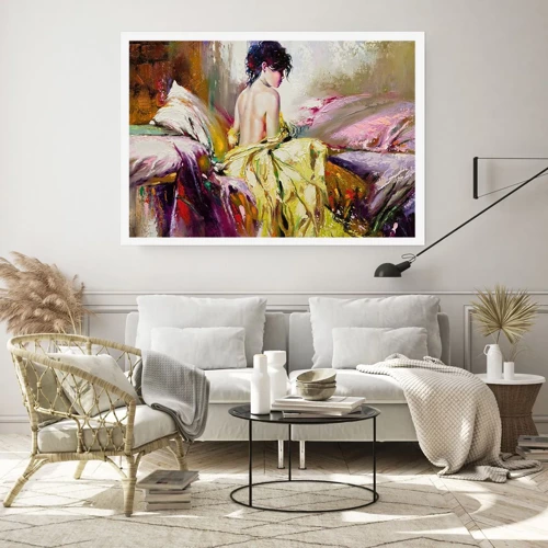 Poster - Graceful in Yellow - 100x70 cm