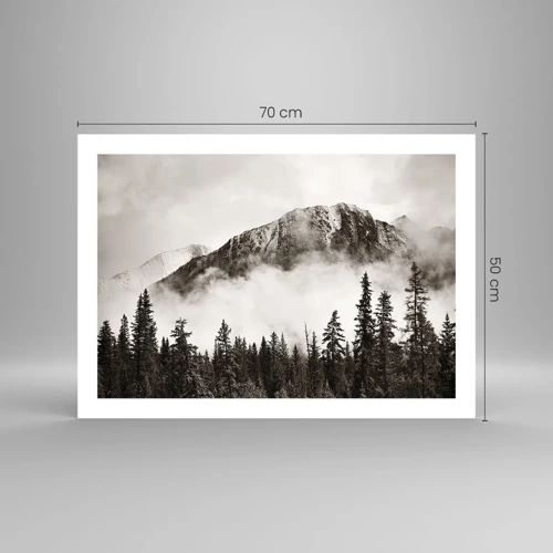 Poster - Granite Ruler - 70x50 cm