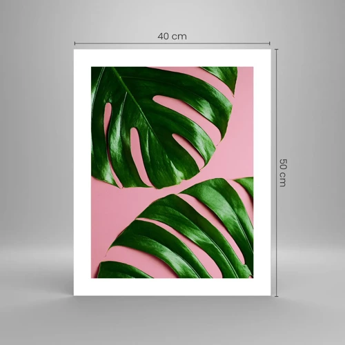 Poster - Green Rendezvous - 40x50 cm