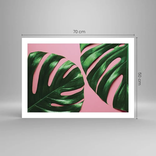 Poster - Green Rendezvous - 70x50 cm
