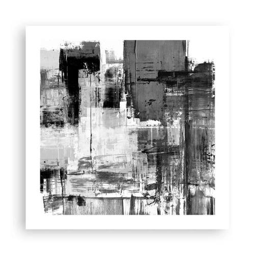 Poster - Grey is Beautiful - 50x50 cm