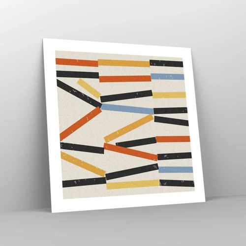 Poster - Horizontal Composition - 50x50 cm