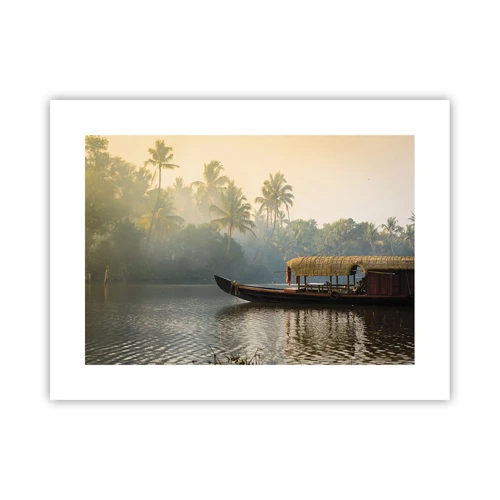 Poster - House on the River - 40x30 cm