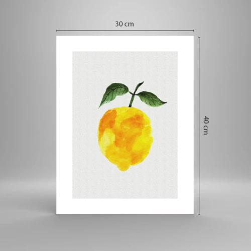 Poster - How to Get the Taste of the Sun - 30x40 cm