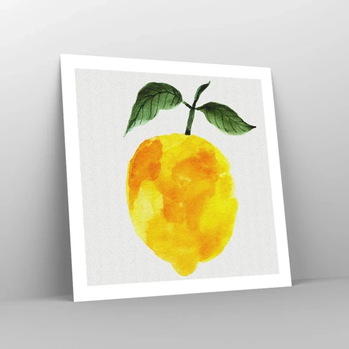 Poster - How to Get the Taste of the Sun - 60x60 cm