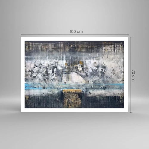 Poster - Icy Path - 100x70 cm