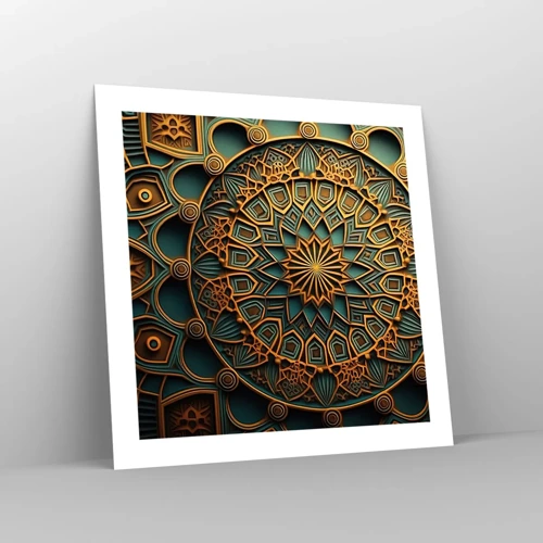 Poster - In Arabic Style - 50x50 cm