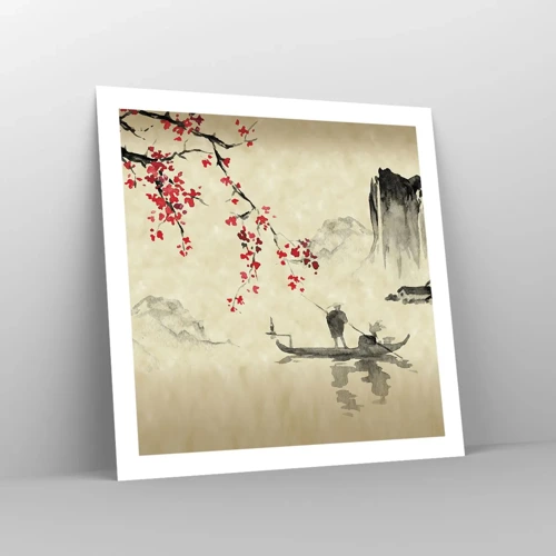 Poster - In Cherry Blossom Country - 60x60 cm
