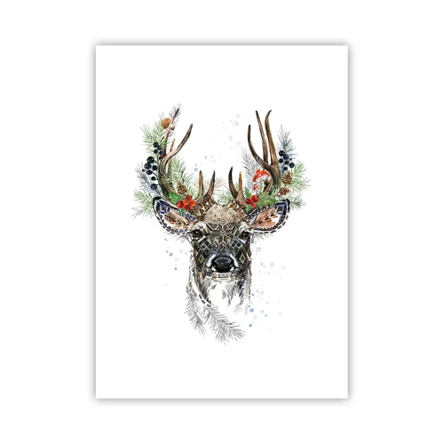 Poster - In Christmas Attire - 50x70 cm