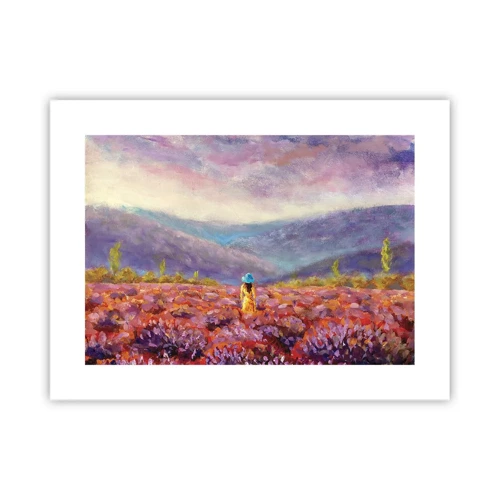 Poster - In Lavendar World - 40x30 cm