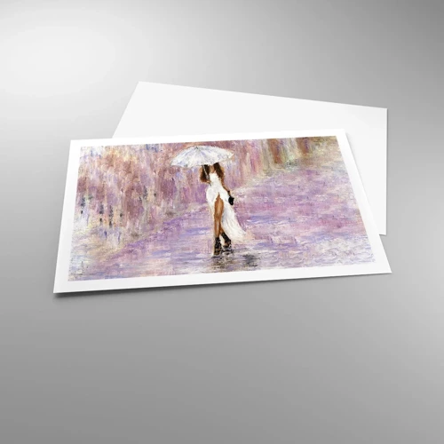 Poster - In Liliac Rain - 91x61 cm