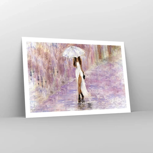 Poster - In Liliac Rain - 91x61 cm