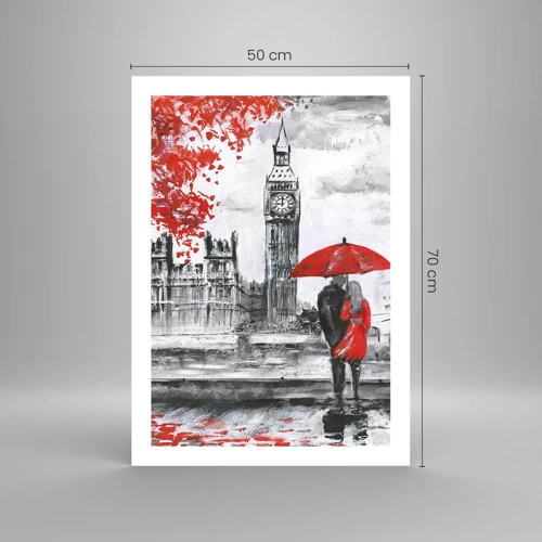 Poster - In Love with London - 50x70 cm