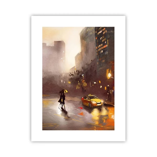Poster - In New York Lights - 30x40 cm